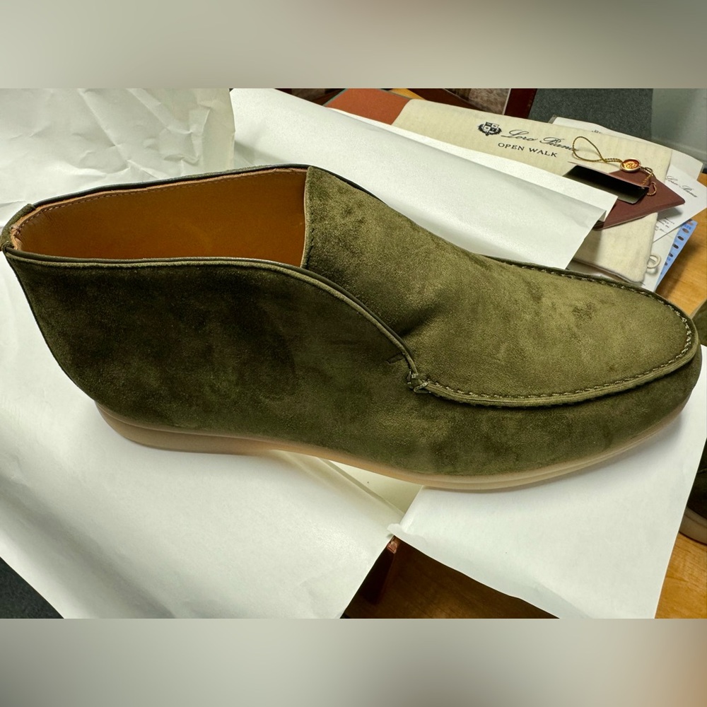 Loro Piana Summer Walk  Ankle Boots/Shoes in suede. BNIB